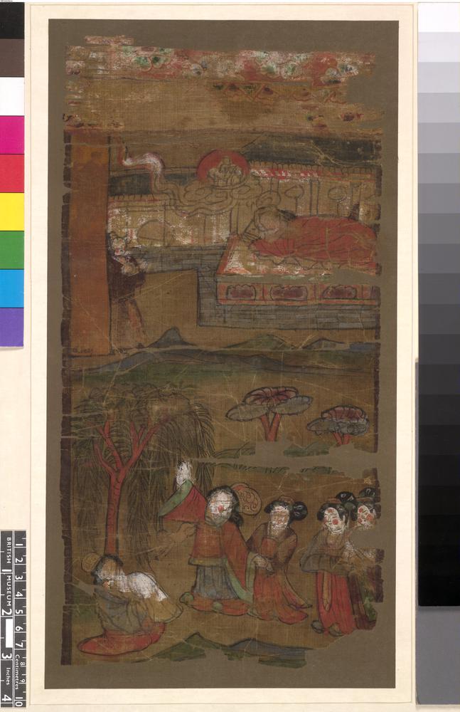 图片[1]-banner; painting; 幡(Chinese); 繪畫(Chinese) BM-1919-0101-0.91-China Archive